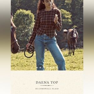ISO Doen daena top plaid